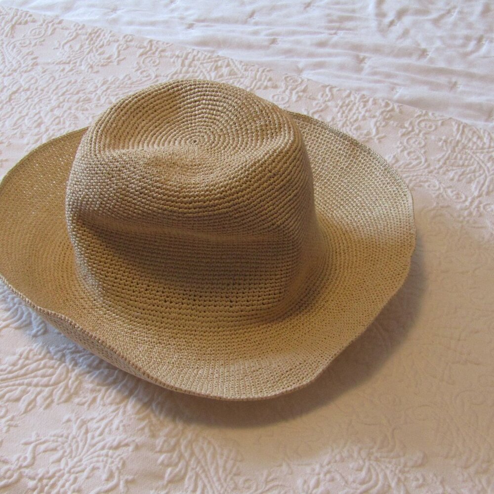 PESERICO Italy Brimmed Sun Hat Size Medium--NWT's